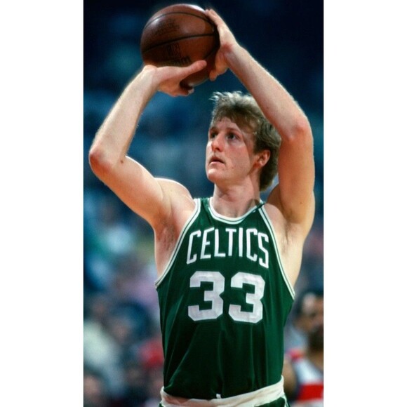 Larry Bird (Mitch/Ness)-(Celtics)-(85-86)-(Jersey)-(Green)-(L)-(New Cond.)-$100 - Picture 4 of 12